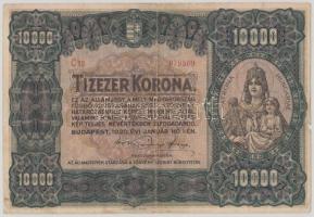 1920. 10.000K T:III,III- szélén papírhiány