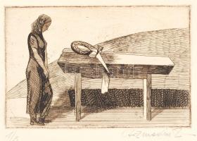 8 különböző tárgy :akvarell, rézkarc, katalógus