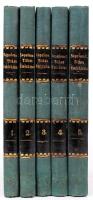 Bonaparte Napoleon Lajos titkos emlékiratai. Az eredeti kiadás után forditva. 1-5. kötet Debreczen, 1860-1862. Telegdi. 306p. + 287p. + 308p. + 327p. + 419p. XIX. sz végi egészvászon sorozat kötésben