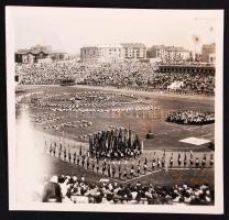 cca 1940 7 db sport témájú fotó 4x6 cm