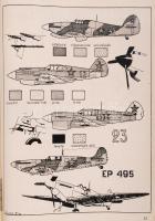 cca 1950-1960 A modellezés és az Ifjú sólyom c.  MHSZ modellezőlap 45  db száma, benne modell rajzok...