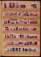 1960-1970 Számolatlan, magyar és külföldi gyufacímkegyűjtemény berakóba rendezve, 19 lapon