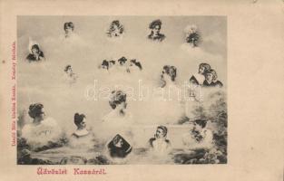 Kassa hölgyek / ladies (small tear)