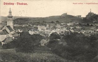 Dévény with Árpád statue (EK)