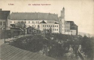 Lőcse katolikus főgimnázium / Catholic grammar school (small tear)