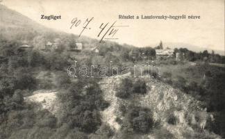 Budapest XII. Zugliget a Laszlovkszy hegyről nézve (EB)