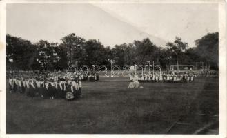 Gödöllő Pax Ting leánycserkész világtalálkozó 1939-ben (fa)