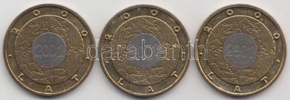 Lengyelország 2000. 2Zl bicolor (3x) T:2
Poland 2000. 2 Zlotych bicolor (3x) C:XF
