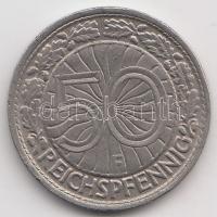 Német Birodalom / Weimari Köztársaság 1927F 50Pf T:1- Germany / Weimar Republic 1927F 50 Pfennig C:AU