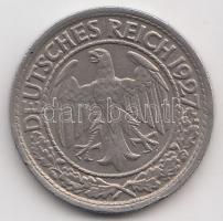 Német Birodalom / Weimari Köztársaság 1927F 50Pf T:1-
Germany / Weimar Republic 1927F 50 Pfennig C:A...