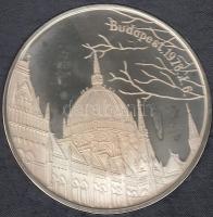 Fülöp Zoltán (1951-) 1978. "Koronázási jelvények" Ag emlékérem (27g/0.925/42.5mm) T:PP ÁPV plasztiktokban, tanúsítvánnyal