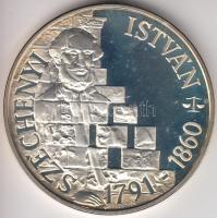 1991. 500Ft Ag "Széchenyi István" T:PP Dísztokban és tanúsítvánnyal!