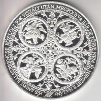 Bognár György (1944-) 1996. "Millecentenárium 896-1996" Ag emlékérem (31.1g/0.999/42,5mm) ...