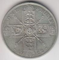 Nagy Britannia 1922. 1Fl Ag "V.György" T:2-,3 Great Britain 1922. 1 Florin Ag "George V" C:VF,F