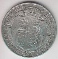 Nagy-Britannia 1921. 1/2Cr Ag "V. György" T:3 Great Britain 1921. 1/2 Crown Ag "George V" C:F