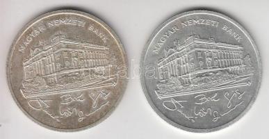 1992. 200Ft Ag "MNB" (2x) T:2