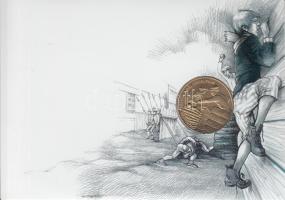 2001. 200Ft "Molnár Ferenc: A Pál utcai fiúk" érmés levelezőlapon T:BU