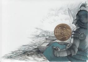 2001. 200Ft "Arany János: Toldi" érmés levelezőlapon T:BU