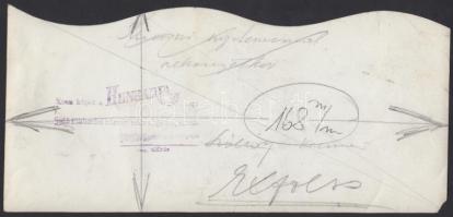 cca 1940 Szőllősy Kálmán (1887-1976): Kisoroszi szigetcsúcsnál alkonyatkor. Vintage fotó, a Hungaria...