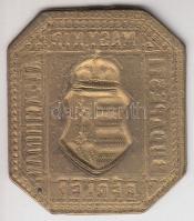 ~1900. "A Budapesti Magyar Királyi Államhidak Bérlet" T:2-