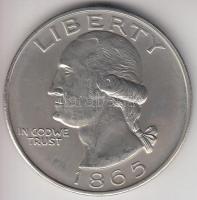 Amerikai Egyesült Államok 1865. 1$ "Liberty" másolat T:2
USA 1865. 1 Dollar "Liberty&...