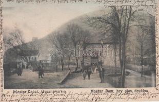 Mostar, Hrvatsko pjevacko drustvo / Croatian singing club