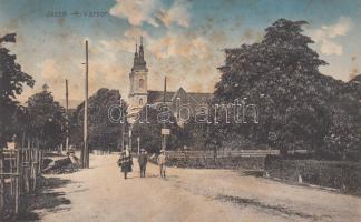 Jászó, Vársor / castle street, church (fl)