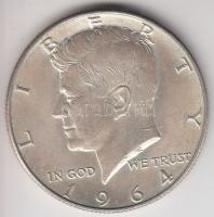 Amerikai Egyesült Államok 1964. 1/2$ Ag "Kennedy" T:2
USA 1964. 1/2 Dollar Ag "Kenned...