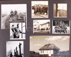 cca 1942-1944 158 fénykép "a szovjet ellen 1942 június havában hadba vonult M. Kir. 48-as Honvé...