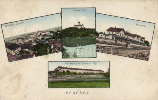 Benesov railway station, military barracks (fl)