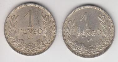 1937/38. 1P Ag (2x) T:2