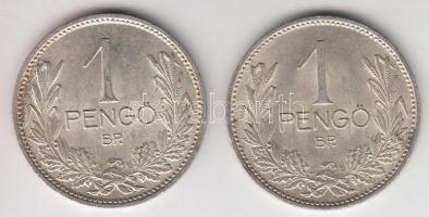1938/39. 1P Ag (2x) T:2