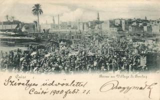 Cairo Bulaq, bazaar (EB)