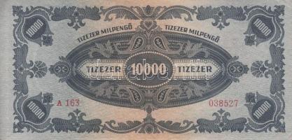 1946. 10.000MP (3x) egymásutáni sorszámmal T:I-,II