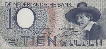 Hollandia 1943. 10G T:II Netherlands 1943. 10 Gulden C:XF