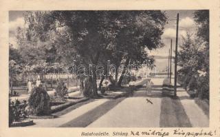 Balatonlelle, Sétány