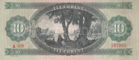 1962. 10Ft (2x) sorszámkövető + 1975. 20Ft + 1986. 50Ft + 1975. 100Ft T:I-,II,II-
