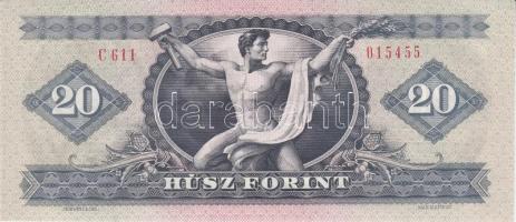 1962. 10Ft (2x) sorszámkövető + 1975. 20Ft + 1986. 50Ft + 1975. 100Ft T:I-,II,II-