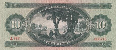 1949. 10Ft (2x) egymás utáni sorszámmal T:I,I- (kissé hullámos)