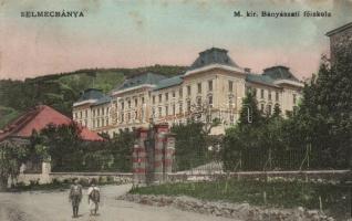 Selmecbánya Bányászati főiskola / Mining college (EB)