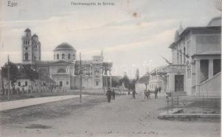 Eger, Főszékesegyház, színház (kis szakadás / small tear)