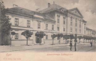 Eger, Heves vármegye székegyháza