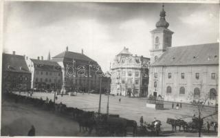 Nagyszeben Ferdinand square, the shop of Otto Theil