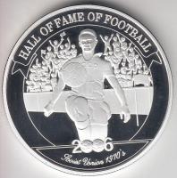 Uganda 2006. 2000Sh Ag "A labdarúgás halhatatlanjainak csarnoka - Szovjetunió 1970-es évek / Ol...