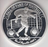 Uganda 2006. 2000Sh Ag "A labdarúgás halhatatlanjainak csarnoka - Csehország 1960-as évek / Jos...