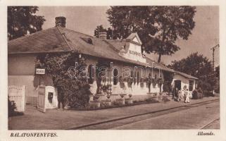 Balatonfenyves, vasútállomás