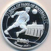 Uganda 2006. 2000Sh Ag "A labdarúgás halhatatlanjainak csarnoka - Németország 1980-as évek / Lo...