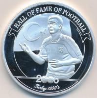 Uganda 2006. 2000Sh Ag "Futball hírességei -Törökország 1990-as évek / Hakan Sükür" T:PP t...