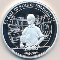 Uganda 2006. 2000Sh Ag "A labdarúgás halhatatlanjainak csarnoka - Olaszország 1990-as évek / Fr...