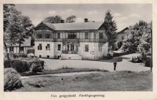Csíz-Gyógyfürdő, fürdőigazgatóság / office building